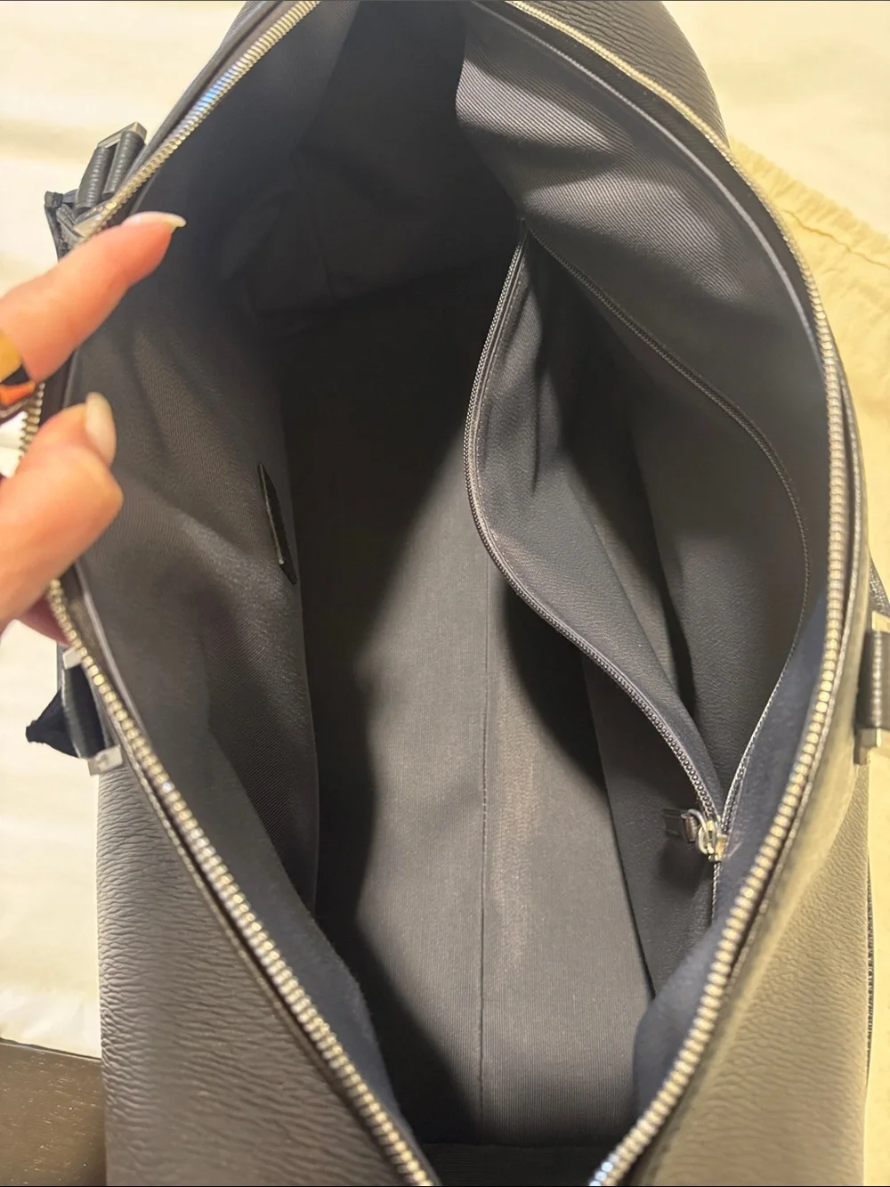 Salvatore Ferragamo Leather Duffle